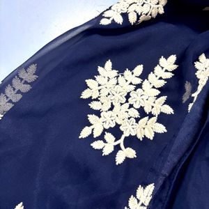 Embroidered Kurta Set With Dupatta