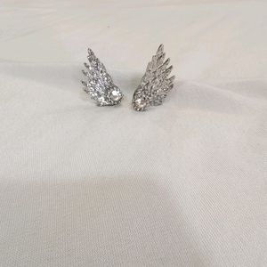 Silver Wings Earrings 🪽