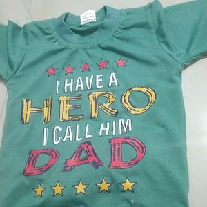 Tack N Tshirt Set For Baby Boy