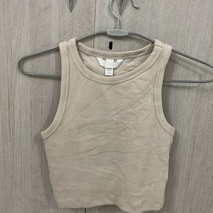 H&M Off White Top