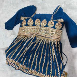 Dark Blue Sharara