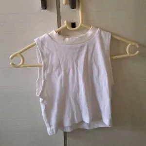 zara white tank