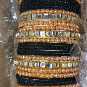 Black Velvet Bangles