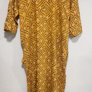 Yellow Kurta