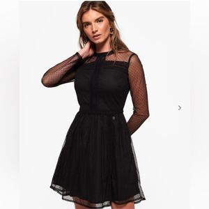 SUPERDRYAntonia A-line Mesh Dress