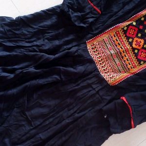 Black Nyra Cut Kurti From Be Exclusive