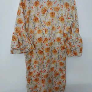 Pure Cotton Kurti Umbrella Sleeves