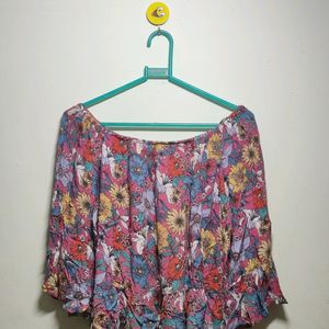 Floral Crop Top