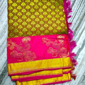 Wedding Pattu Saree At Offer 1800 Rs Only