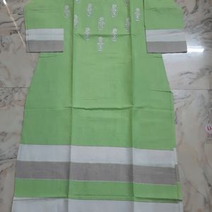 Beautiful Khadi Cotton Kurti