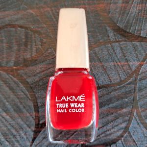 Lakme Red Nail Polish