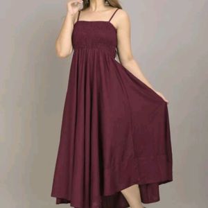 Maroon Frock