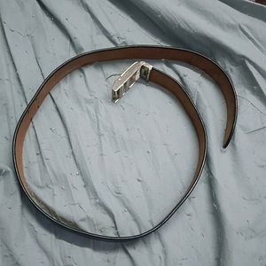 Men Leather Belt Size 34