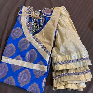 Blue buta kurti