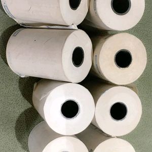 Set Of 8 Electronic Bill Paper Rolls..✨