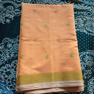 New Beautiful Soft Cotton Saree 😍😍