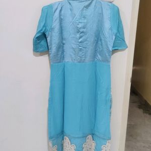 Kurti With Beautiful Dupatta