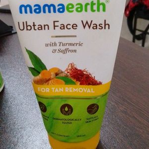 Mamaearth Ubtan Face Wash With A Free Mini Shampoo