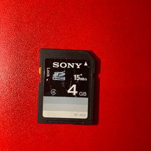 Sony SF-4N4 4 GB SDHC Card