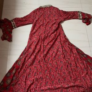 Red Festive Kurti