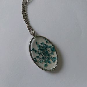 Green Resin Pendant