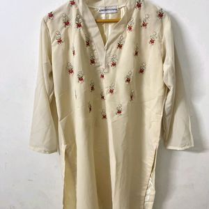 Georgette Handwork Kurta