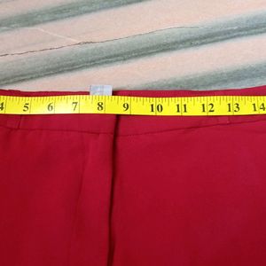 H&M Dark Red Trouser