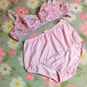 Pink Lingerie Set( Bra+ Panty Set)