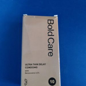 Bold Care Ultra Thin Delay Condoms