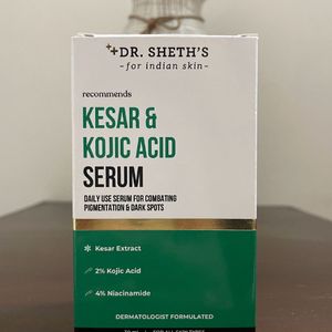 Dr Sheths Kesar & Kojic Acid Serum New