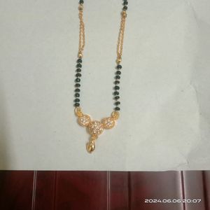 Fancy Gold Plated Mangalsutra Chain