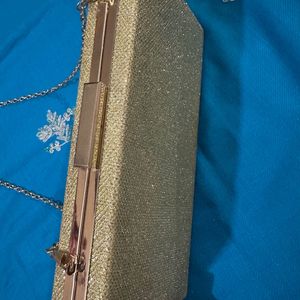 Gold Shimmer Clutch