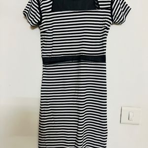 Zebra Print Party Dress