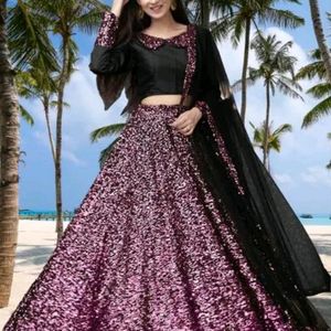 BRAND NEW LAHNGA CHOLI DUPATTA SET