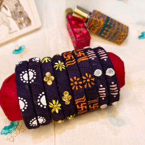 Handmade Fabric Bangles