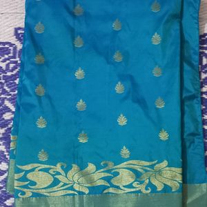 pattu type double shining saree