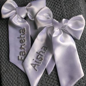 Customised Name Bow Clip