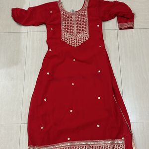 Red Salwar Suit