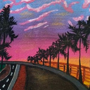 Painting ( Pink Sky)