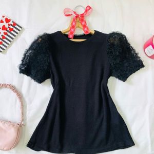 Zara Black Top