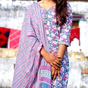 Pure Cotton Kurta Sets