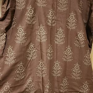 Stitched Kurti Suit Set