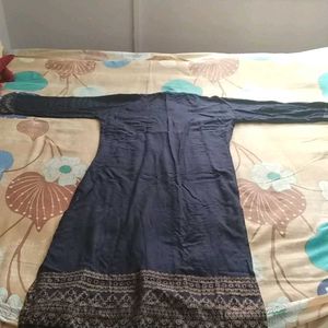 Navy Blue Kurti