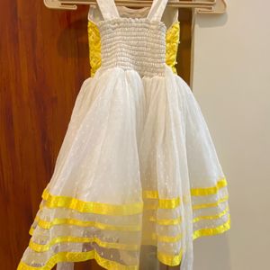 White Frock For Baby’s