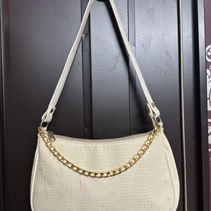 White Shoulder Bag