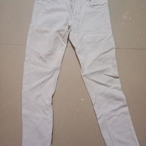 Pure White Pant For Women