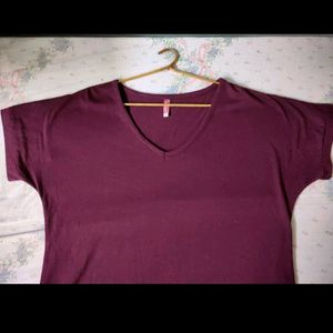 2 Comb V-neck And Round T-Shirts