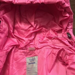 Pink Reebok Jacket Fully Warm