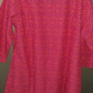 Rose Pink Kurta