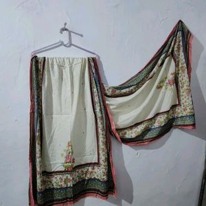 Original Bin Saeed Pakistani Kurta Dupatta..slight